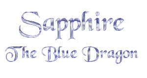 Sapphire The Blue Dragon